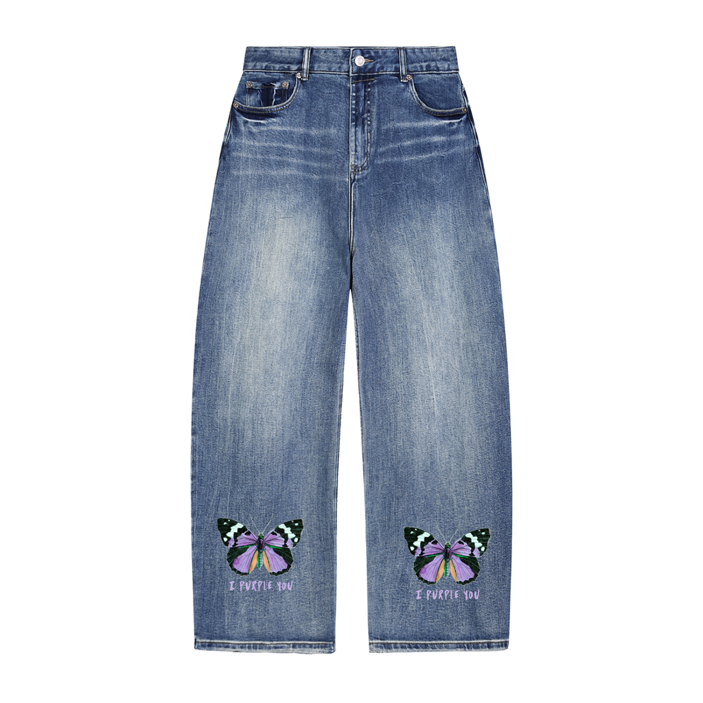 Sun Fade Heavyweight Denim Jeans
